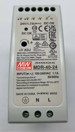 Mean Well MDR-40-24 AC to DC Power Supply 