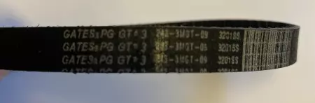 Gates 243-3MGT-09 GT3 Timing Belt 81-Tooth  3201SS 
