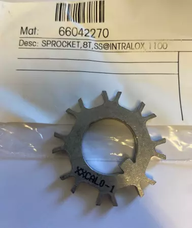 Intralox XXCAL0-1 Sprocket 8-Tooth 1100 66042270 