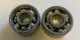 Nachi 2200-RS Self-Aligning Bearing,10x30x14mm Double Row FM222 Lot of 2