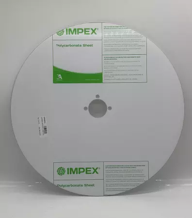 Impex G0654342 Polycarbonate Sheet 410mm Dia 