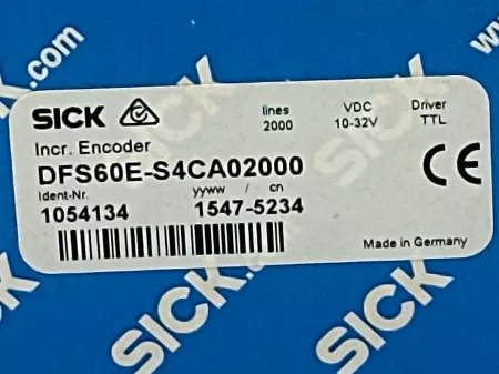 Sick DFS60E-S4CA02000 Incremental Encoder 