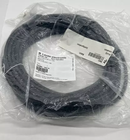 Leuze 50132080 Connection Cable 5-Pin AWG22 10M,  KD U-M12-5A-V1-100 