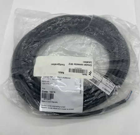 Leuze KU U-M12-5W-V1-100 Connection Cable 5-Pin AWG22 10M 