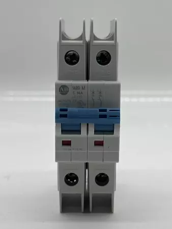 Allen-Bradley 1489-M2C160 SER.D 2-Pole Circuit Breaker 277/480VAC 16Amp 