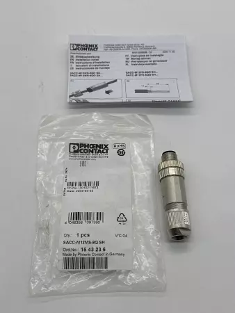 Phoenix Contact SACC-M12MS-8Q SH Data Connector 