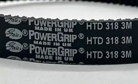 Gates HTD 318 3M PowerGrip® Timing Belt 3mm Pitch 