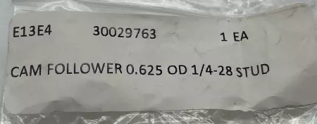 McGill CF 5/8 SB Cam Follower 0.625 OD 1/4-28 Stud 30029763 