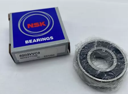 NSK 6203VVC3 Ball Bearing, Sealed, 17mm Bore 