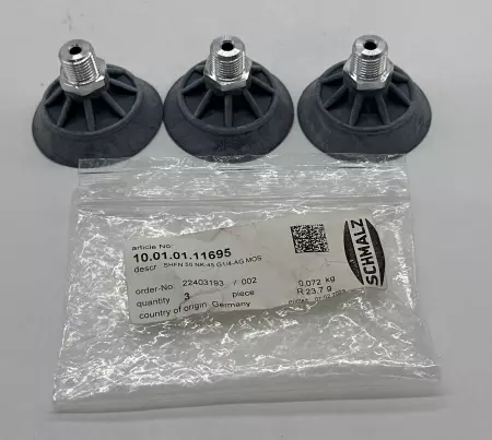 Schmalz 10.01.01.11695 Vacuum Suction Cup Lot of 3