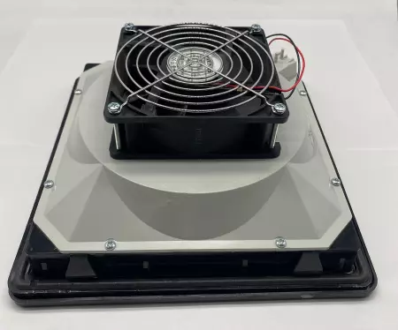 NMB 4715KL 05W Case Fan W/Saginaw Filter Enclosure SCE-N12FA66-24VDC 