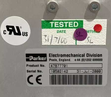 Parker 47877701 Low-Power Servo System, 10-Axis 