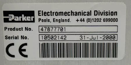 Parker 47877701 Low-Power Servo System, 10-Axis 