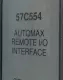 Reliance Electric 57C554 Automax Remote I/O Interface Shark 