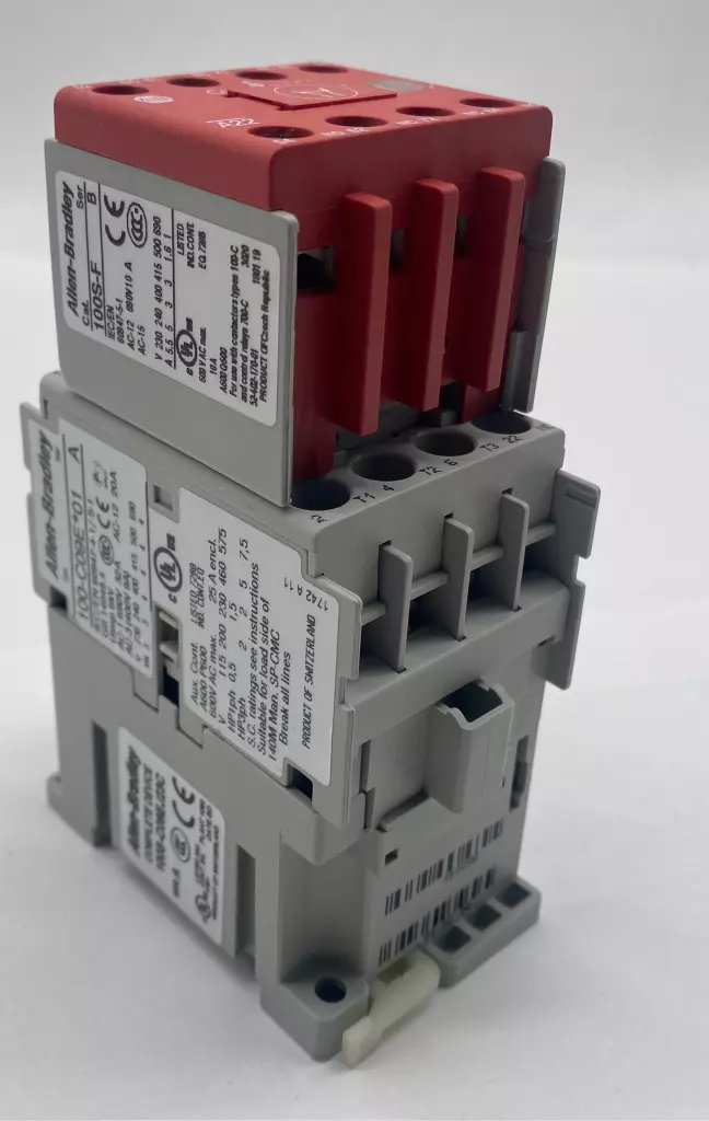 Allen-Bradley 100S-C09EJ23C SER.A Contactor, 600VAC 9A, 24VDC Coil 