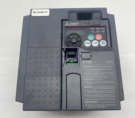 Mitsubishi Electric FR-E740-016SC-NA Compact Size Inverter 0.5HP 