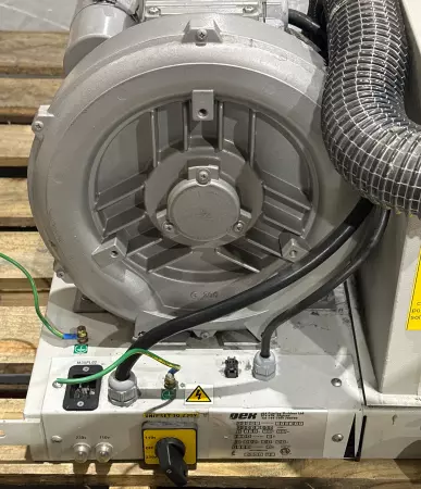 Nash_Elmo 2BH1400-7AV25-Z Regenerative Blower W/Siemens Motor and DEK Printing 