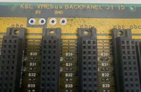 Kel J1 15 VME Bus Backpanel 