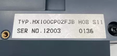 Fuji MX100CP02FJB PLC Processor Module 