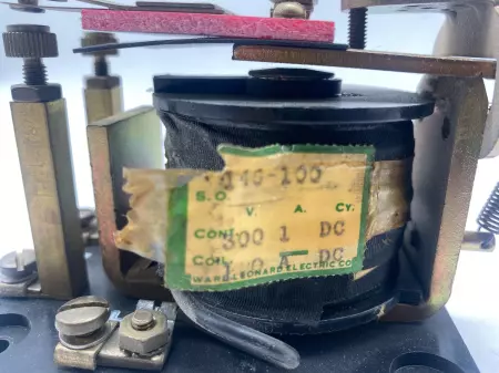 Ward Leonard Electric 146-100 Relay 300VDC 1Amp, 1.0Amp Coil 