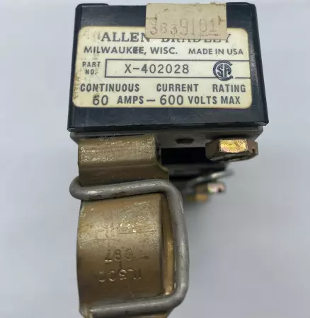 Allen-Bradley X-402028 3-Pole Fuse Holder, 60Amp 600V 