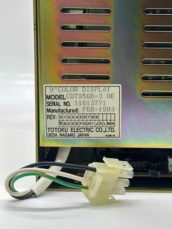 Totoku Electric CDT956B-3 Color Display Monitor, 9
