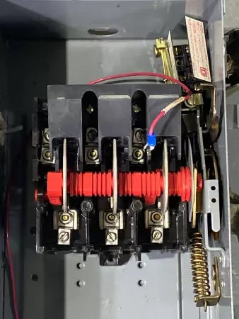 Square D HU362AWK Disconnect Switch, 600VACDC 60A 