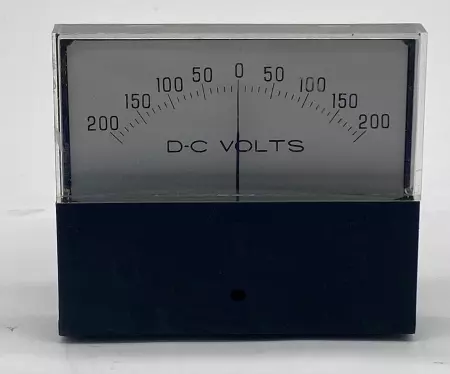 General Electric 612234-1 RE DC Current Voltmeter 