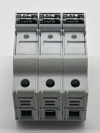 Bussmann CHCC 3-Pole Fuse Holder, 30Amp 600V 