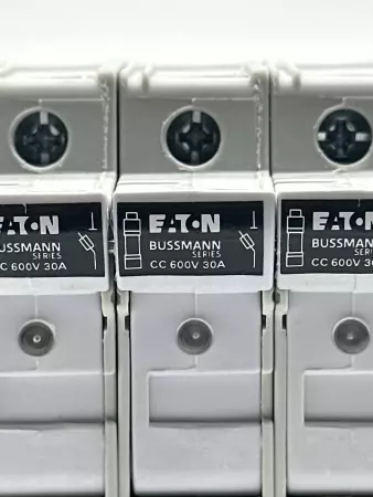 Bussmann CHCC 3-Pole Fuse Holder, 30Amp 600V 