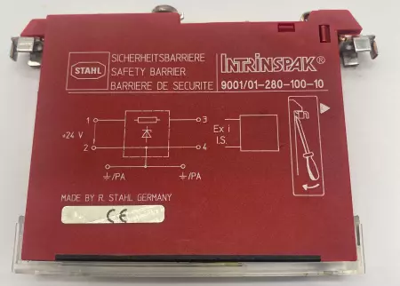 Intrinspak 9001/01-280-100-10 Safety Barrier 24V 