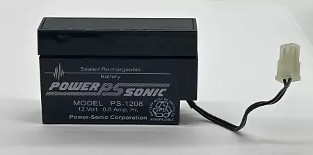 Power Sonic PS-1208 Sealed Rechargeable Battery 12V 0.8A/hr 