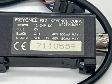 Keyence FS2-60 Fiber Amplifier Photoelectric Sensor 
