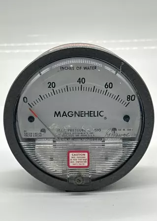 Dwyer 2080 C Magnehelic® Pressure Gage, 0-80