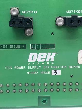 Dek 181502 CCS Power Supply Distribution Board 