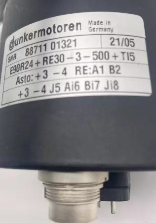 Dunkermotoren BG835 DC Brushless Motor, 40VDC 9.74A 