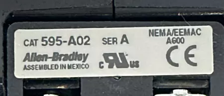 Allen-Bradley 509-BOD-XXX Contactor & Overload Relay Assy, 600VAC 27A 10HP 