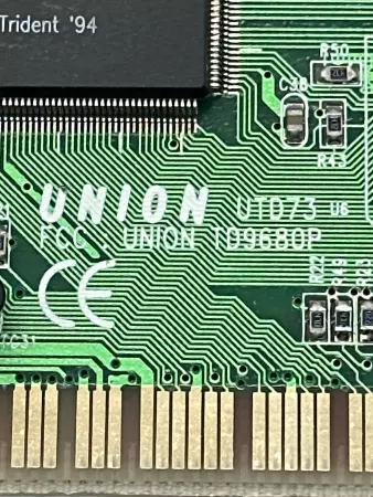 Union Trident TD9680P PCI Video Graphics Adapter 