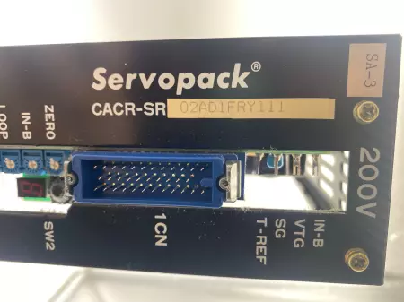 Yaskawa CACR-SR02AD1FRY111 Servopack® Servo Drive, 0.2kW 