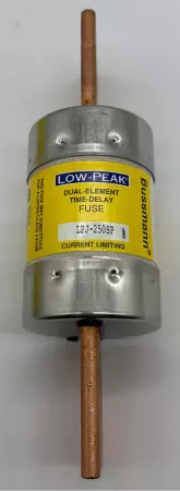 Bussmann LPJ-250SP Low-Peak Time Delay Fuse, 600VAC 300VDC 250Amp, Class J 