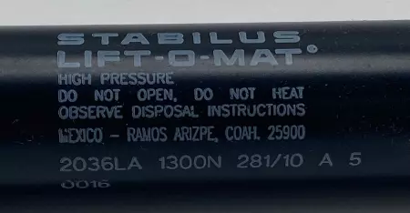 Stabilus 2036LA Lift-O-Mat® Gas Spring Actuator 