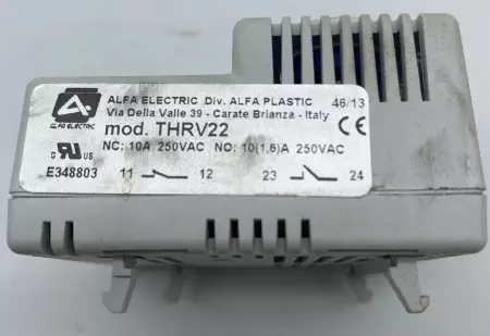 Alfa Electric THRV22 Thermostat NC + NO 10A 250VAC 