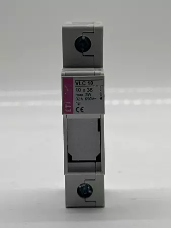 ETI VLC 10 Single-Pole Fuse Holder, 690VAC/DC 10Amp 