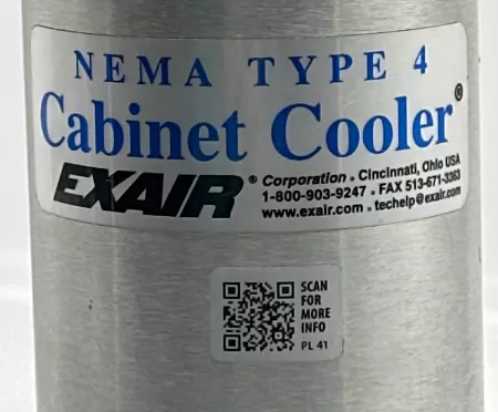 Exair TYPE 4 Cabinet Cooler® 