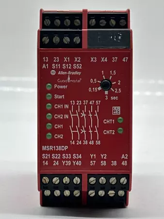 Allen-Bradley 440R-M23143 Guardmaster® Safety Relay, In 24VAC/DC 4W 