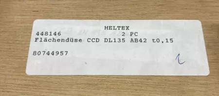 Meltex CCD DL135 AB42 Hot Melt Application System Base B47C05 