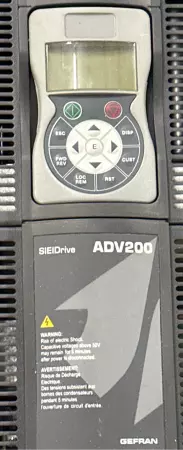 Gefran ADV200 AC SIEIDrive Vector Inverter 150HP 