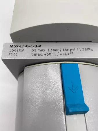 Festo MS9-LF-G-C-U-V Compressed Air Filter 564109 