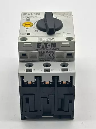 Eaton PKZM0-32 XTPR032BC1 Motor Starter/Circuit Breaker 480VAC 26-32Amp 