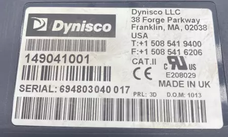 Dynisco 149041001 Pressure Indicator 